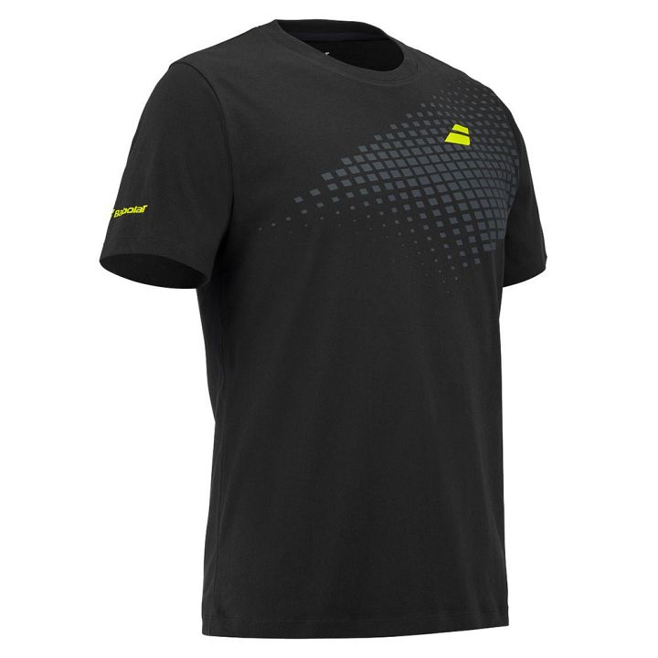 Babolat Aero Exercise Cotton Tee Black